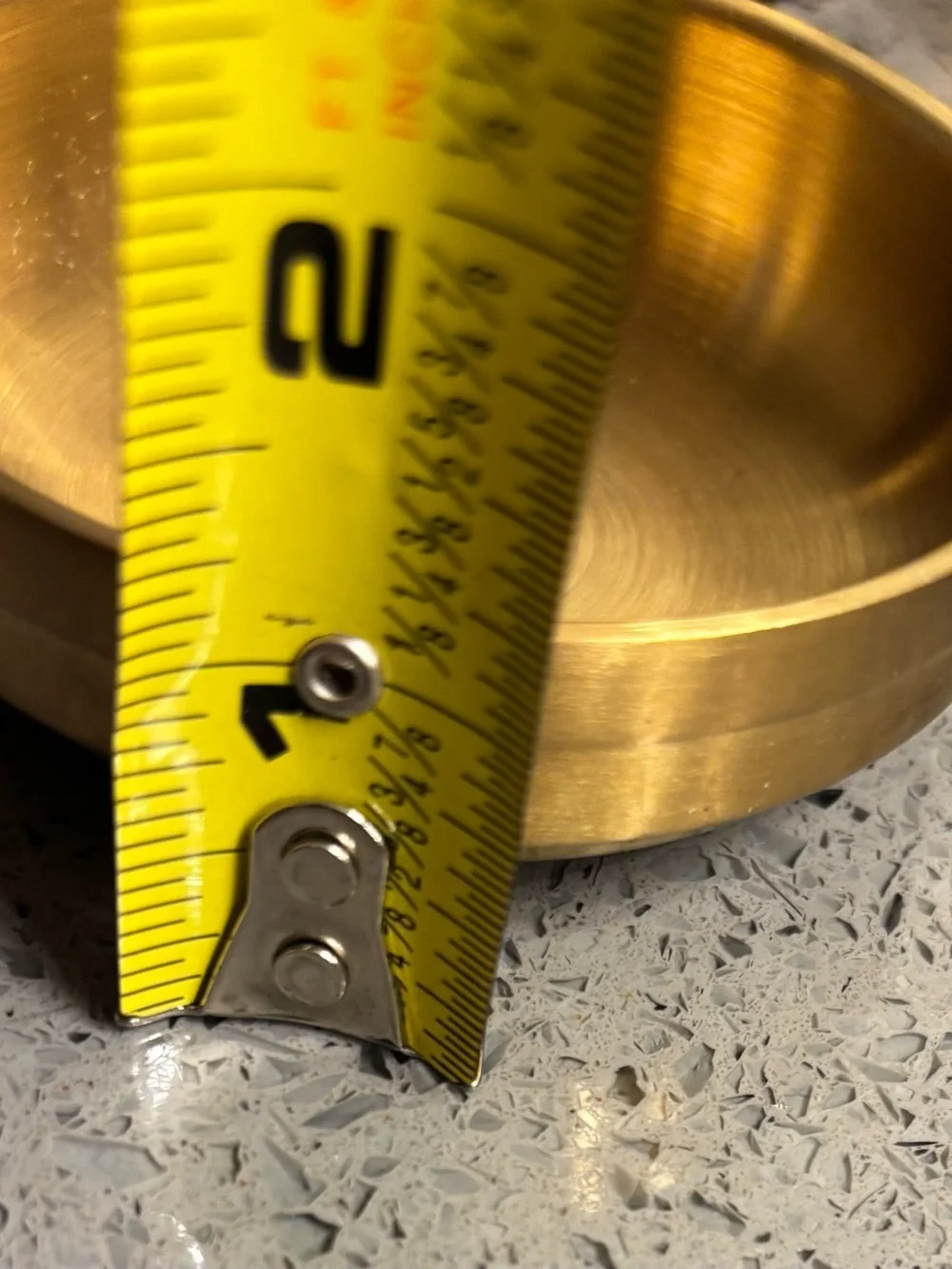 Set of 4 Gold Metal dipping Bowls SUS304